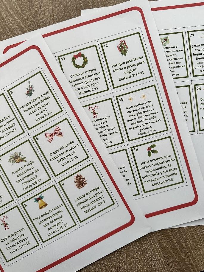 Advento Interativo das Escrituras Cards (pdf)
