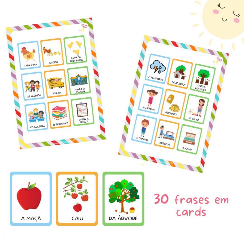 Gramática - Atividade Formando Frases (pdf)