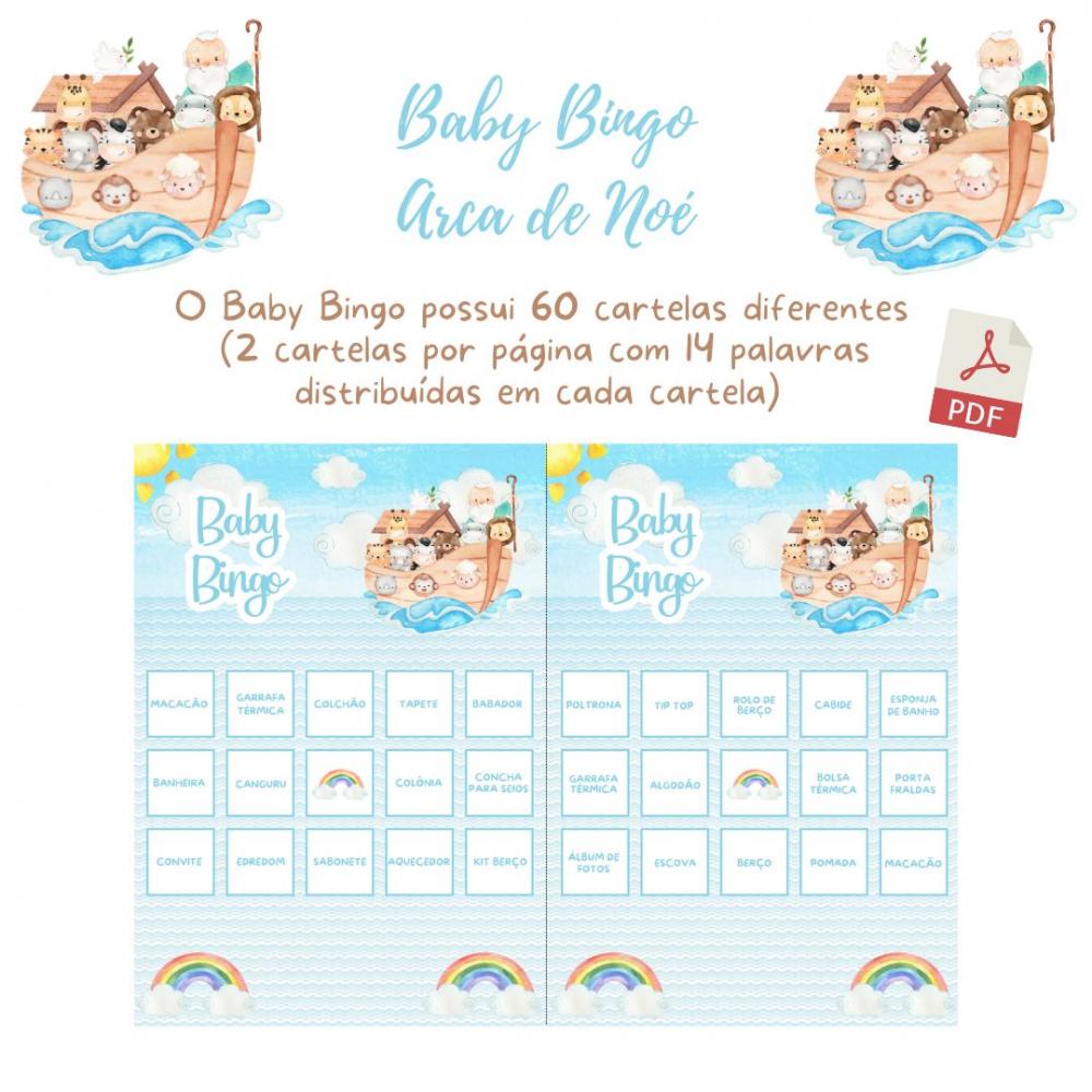Baby Bingo Arca de Noé (60 Cartelas) pdf