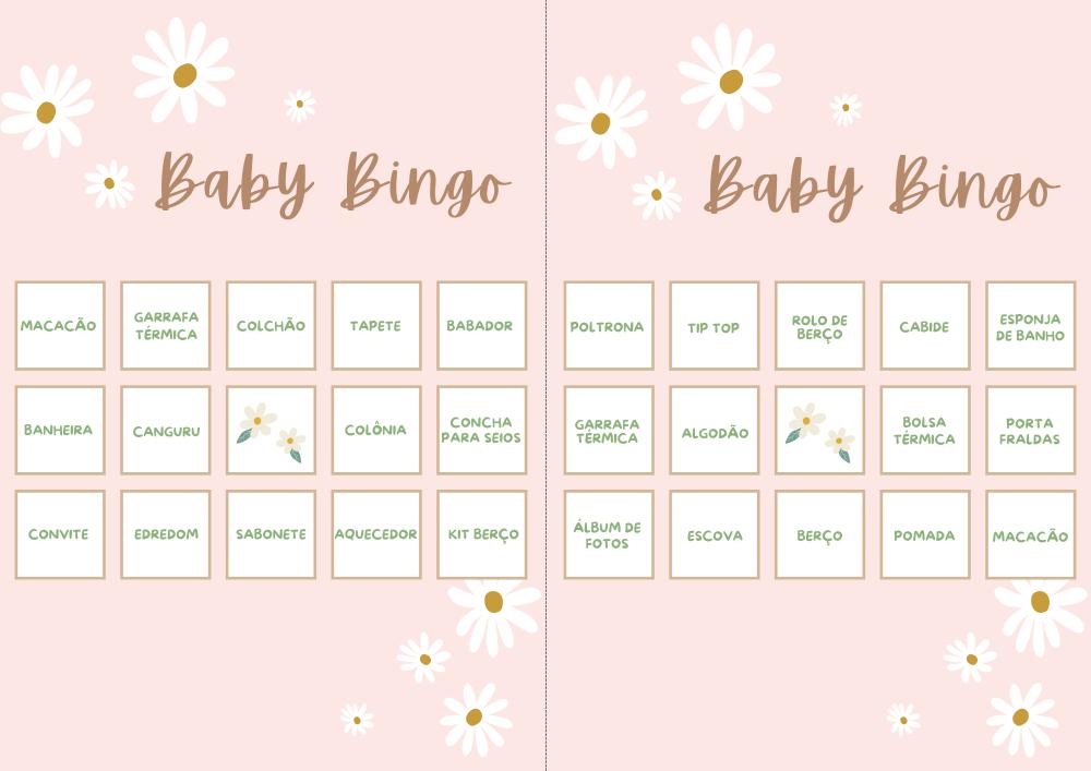 Baby Bingo Margaridas (60 Cartelas) pdf