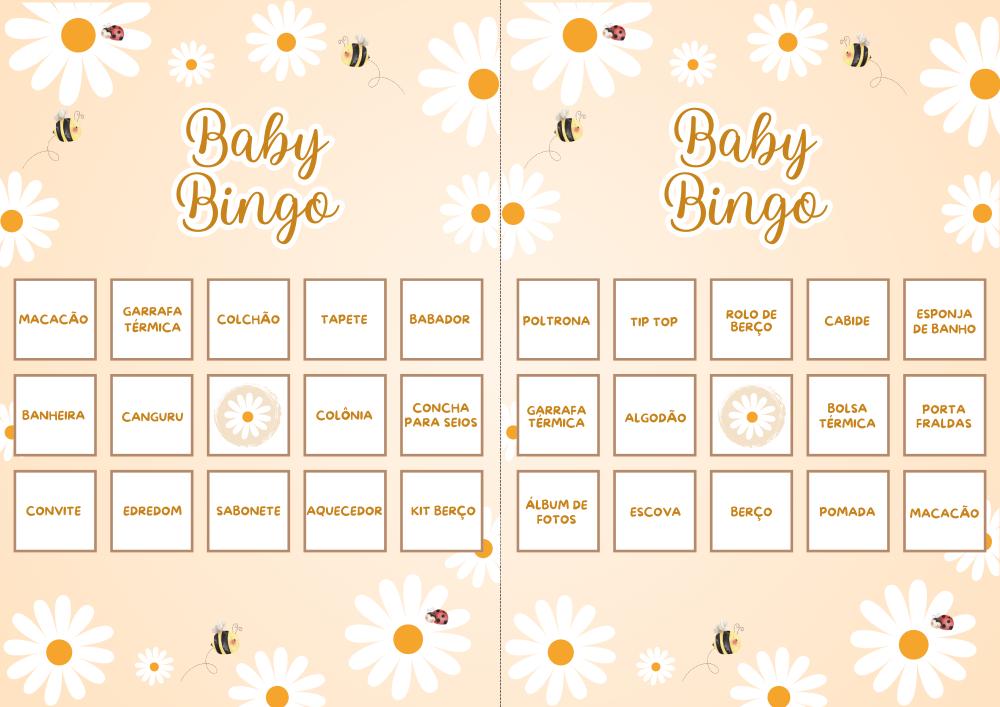 Baby Bingo Margaridas (60 Cartelas) pdf
