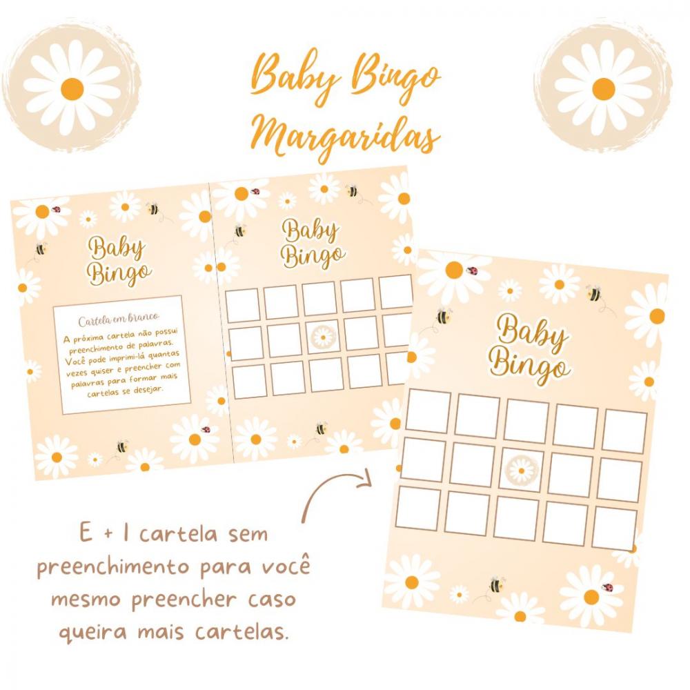 Baby Bingo Margaridas (60 Cartelas) pdf