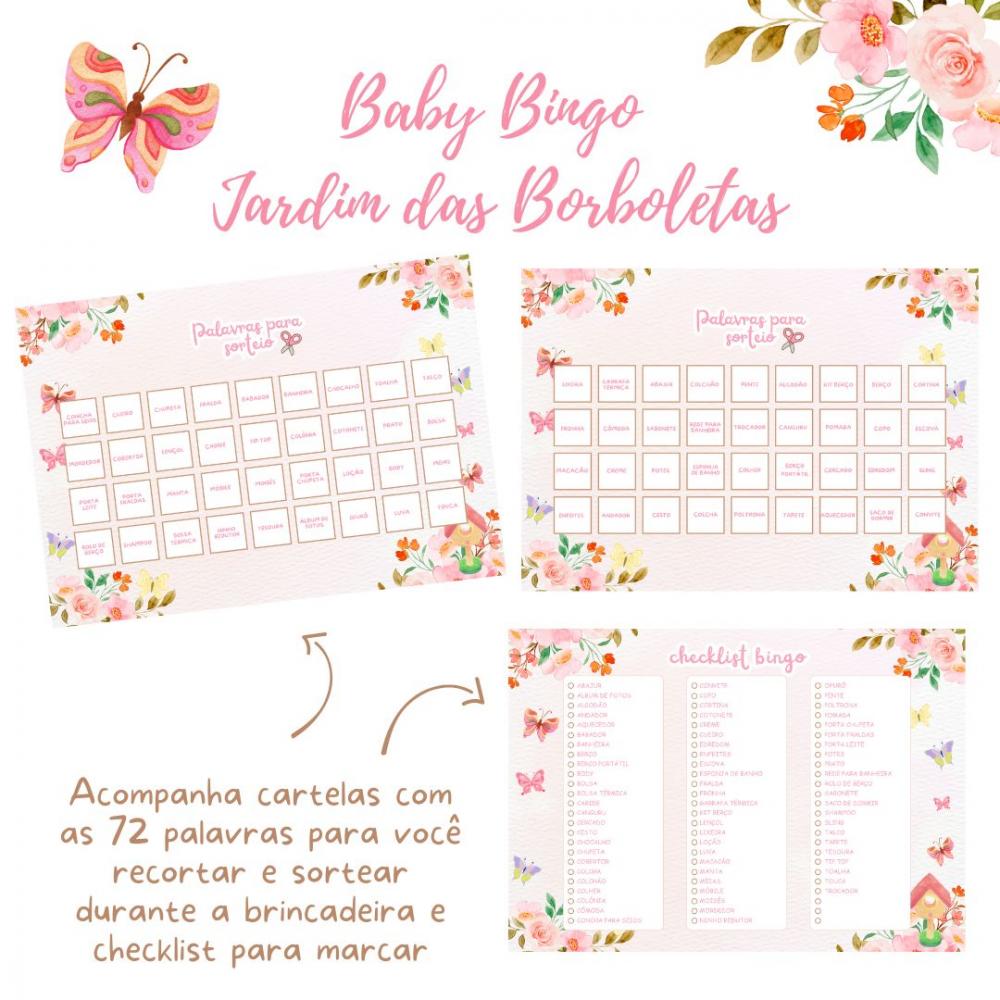 Baby Bingo Jardim das Borboletas (60 Cartelas) pdf