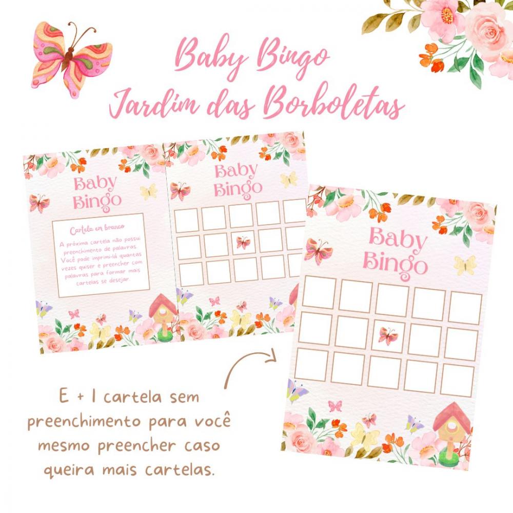 Baby Bingo Jardim das Borboletas (60 Cartelas) pdf
