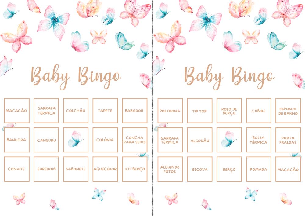 Baby Bingo Borboletas (60 Cartelas) pdf