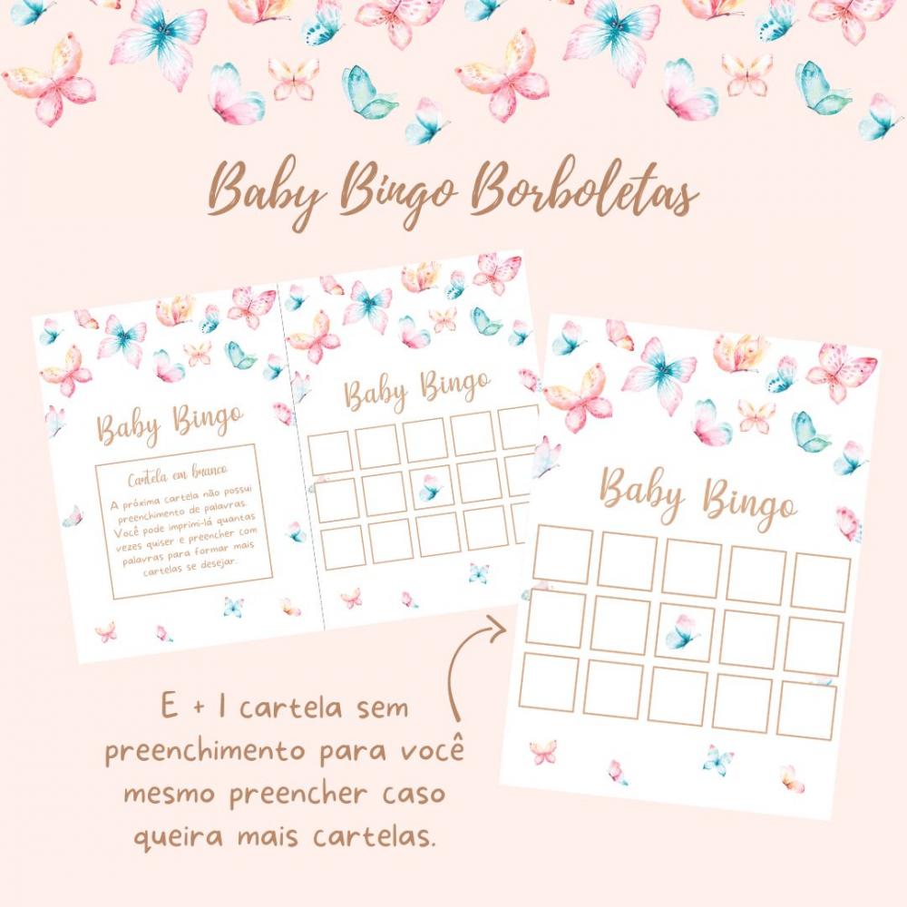 Baby Bingo Borboletas (60 Cartelas) pdf