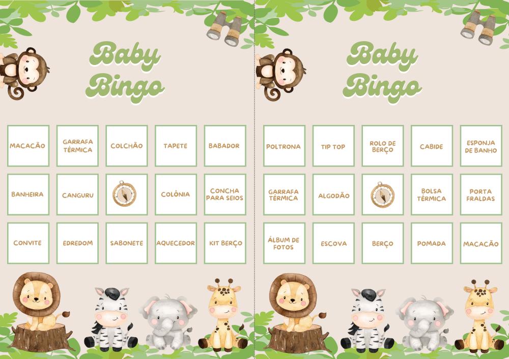 Baby Bingo Safári (60 Cartelas) pdf