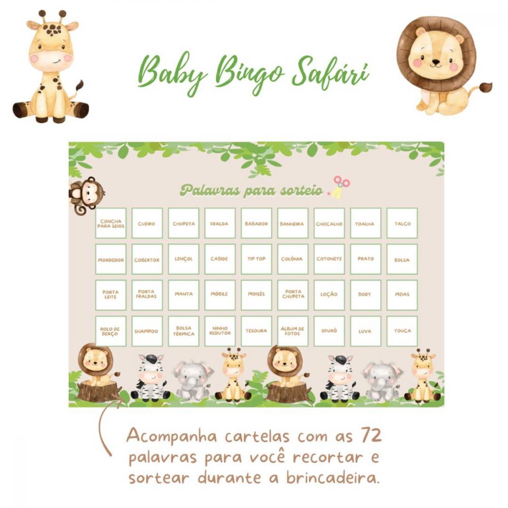 Baby Bingo Safári (60 Cartelas) pdf