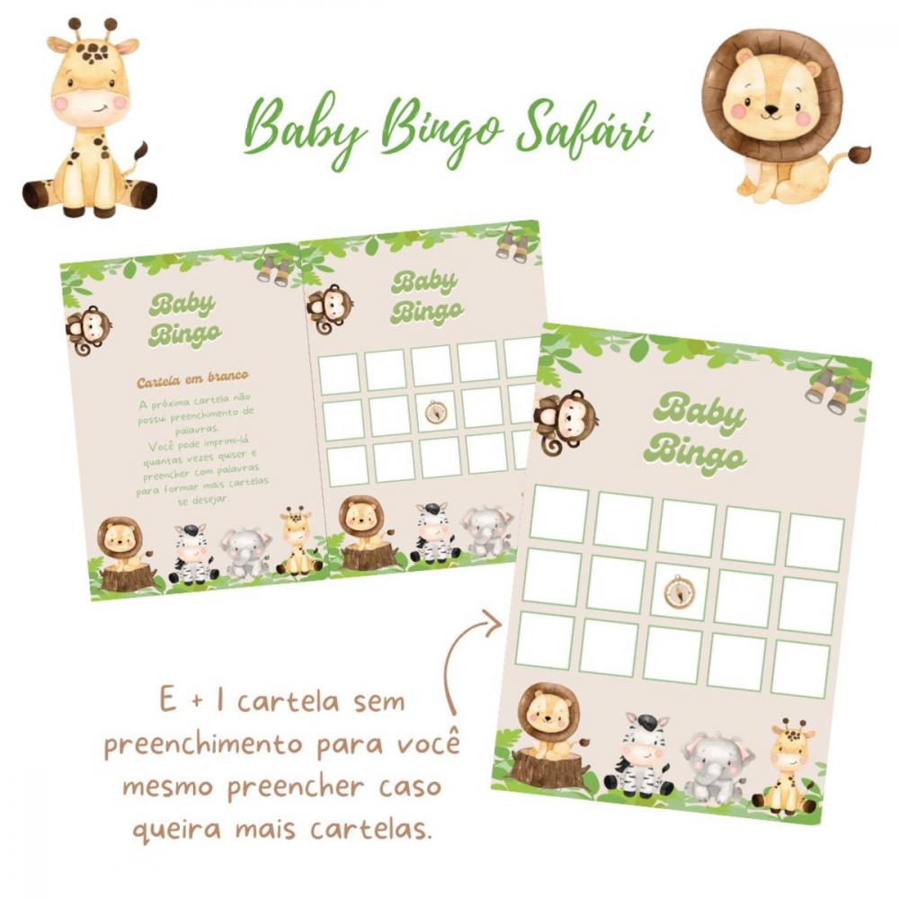 Baby Bingo Safári (60 Cartelas) pdf