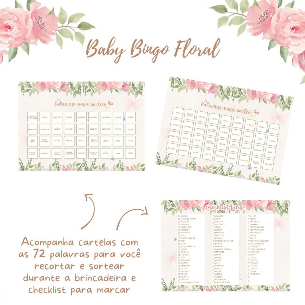Baby Bingo Floral (60 Cartelas) pdf