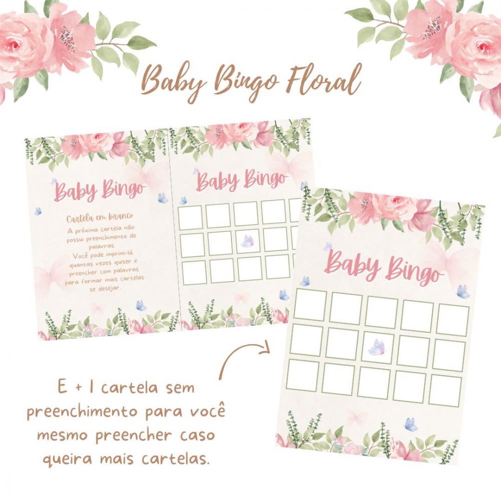 Baby Bingo Floral (60 Cartelas) pdf