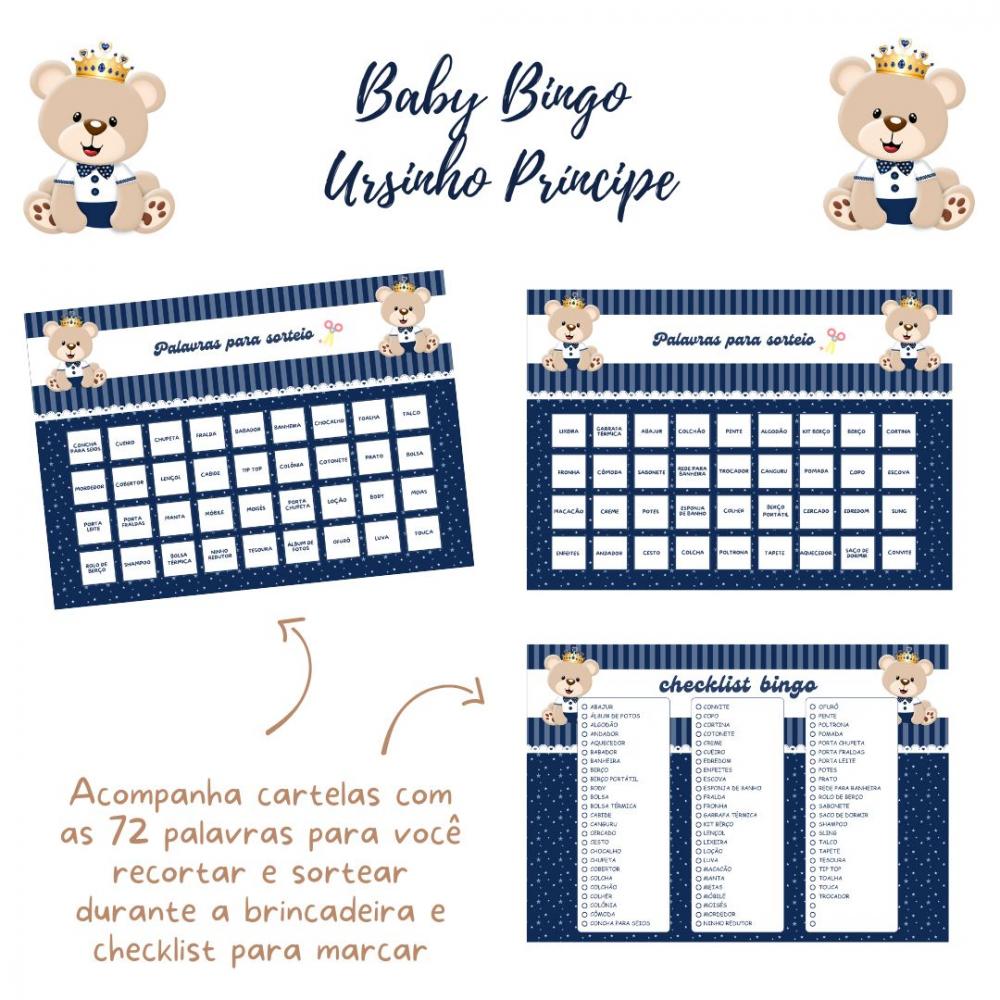 Baby Bingo Ursinho Príncipe (60 Cartelas) pdf