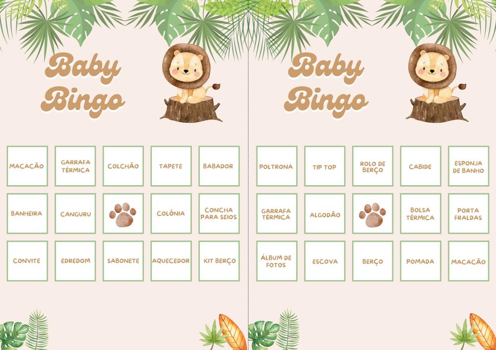 Baby Bingo Leãozinho (60 Cartelas) pdf