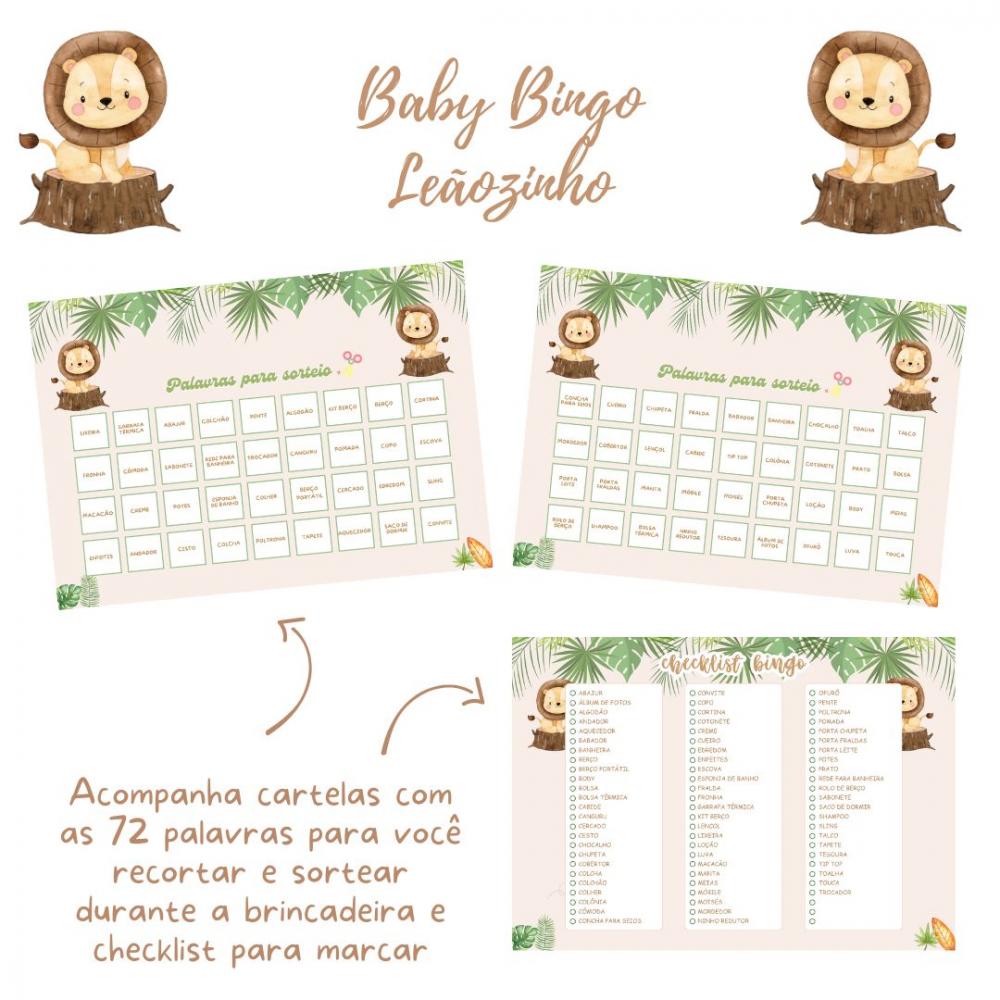 Baby Bingo Leãozinho (60 Cartelas) pdf