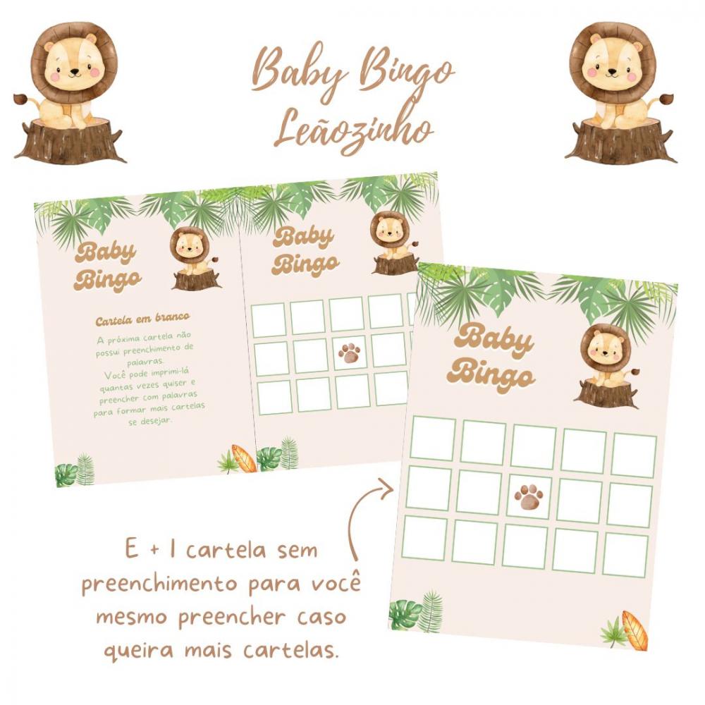 Baby Bingo Leãozinho (60 Cartelas) pdf