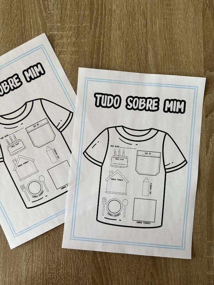 Camisa Tudo Sobre Mim (arquivo Pdf)