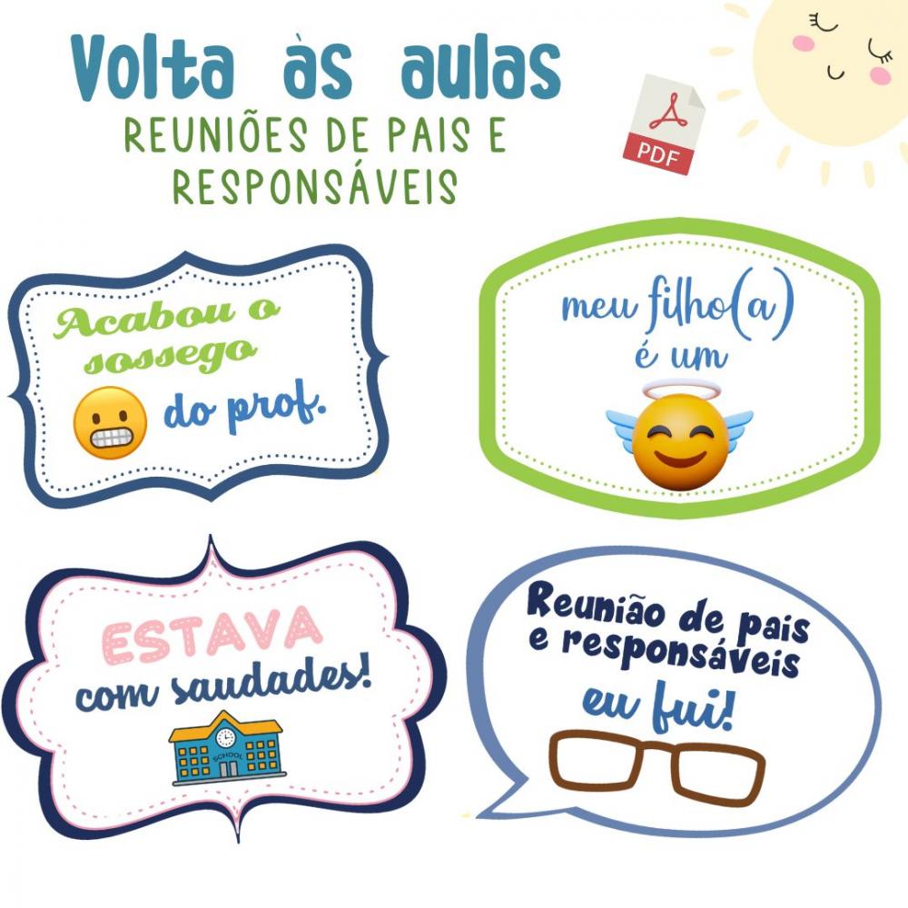 Volta às Aulas - Reunião de Pais e Responsáveis (pdf)