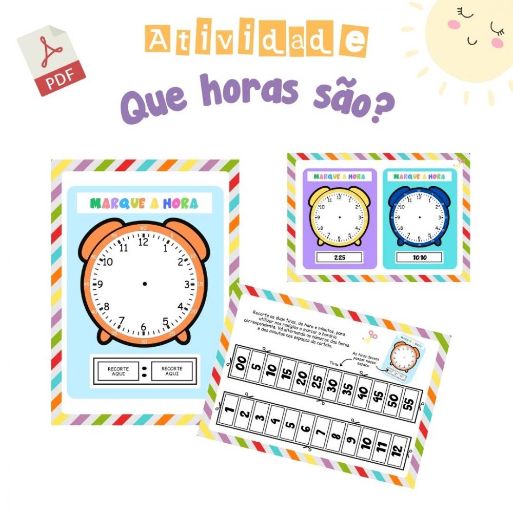 Atividade Que Horas São?