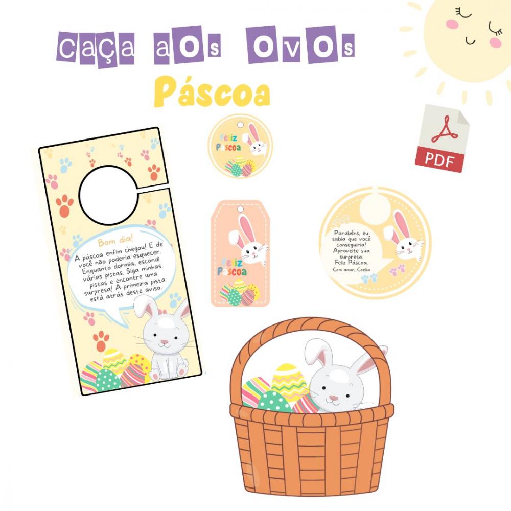 Páscoa - Caça aos Ovos (arquivo Pdf)