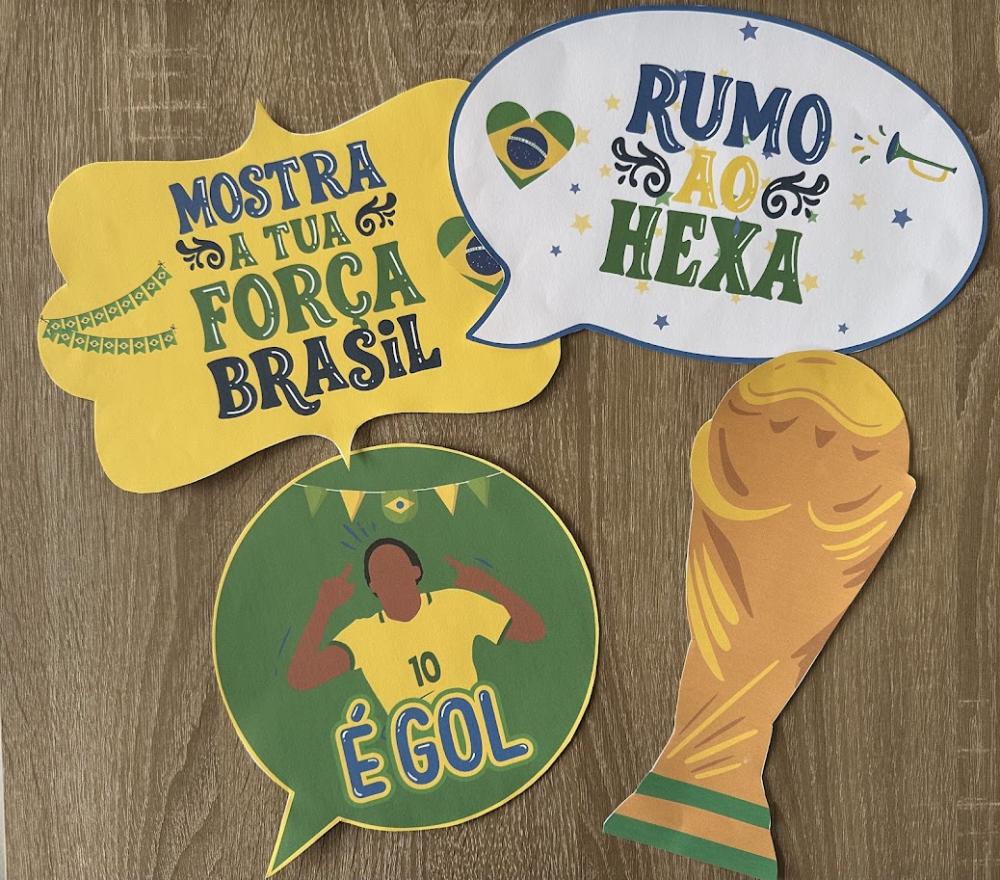 Copa do mundo 2026: bandeirolas e plaquinhas para fotos (PDF)