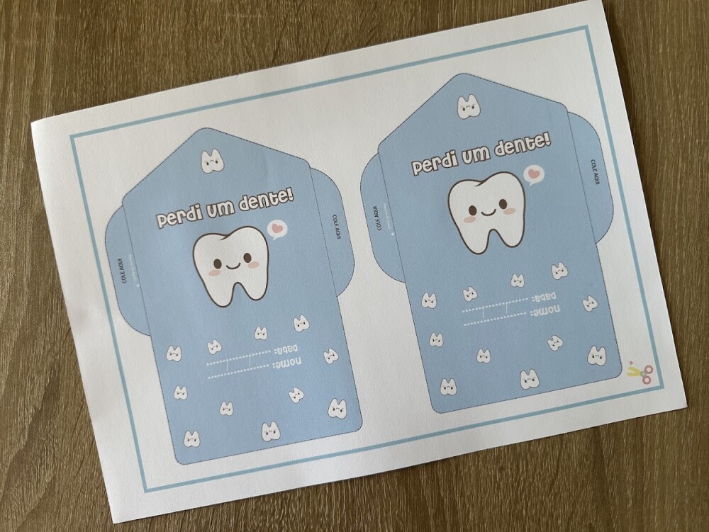 Envelope: Perdi um dente! (PDF)