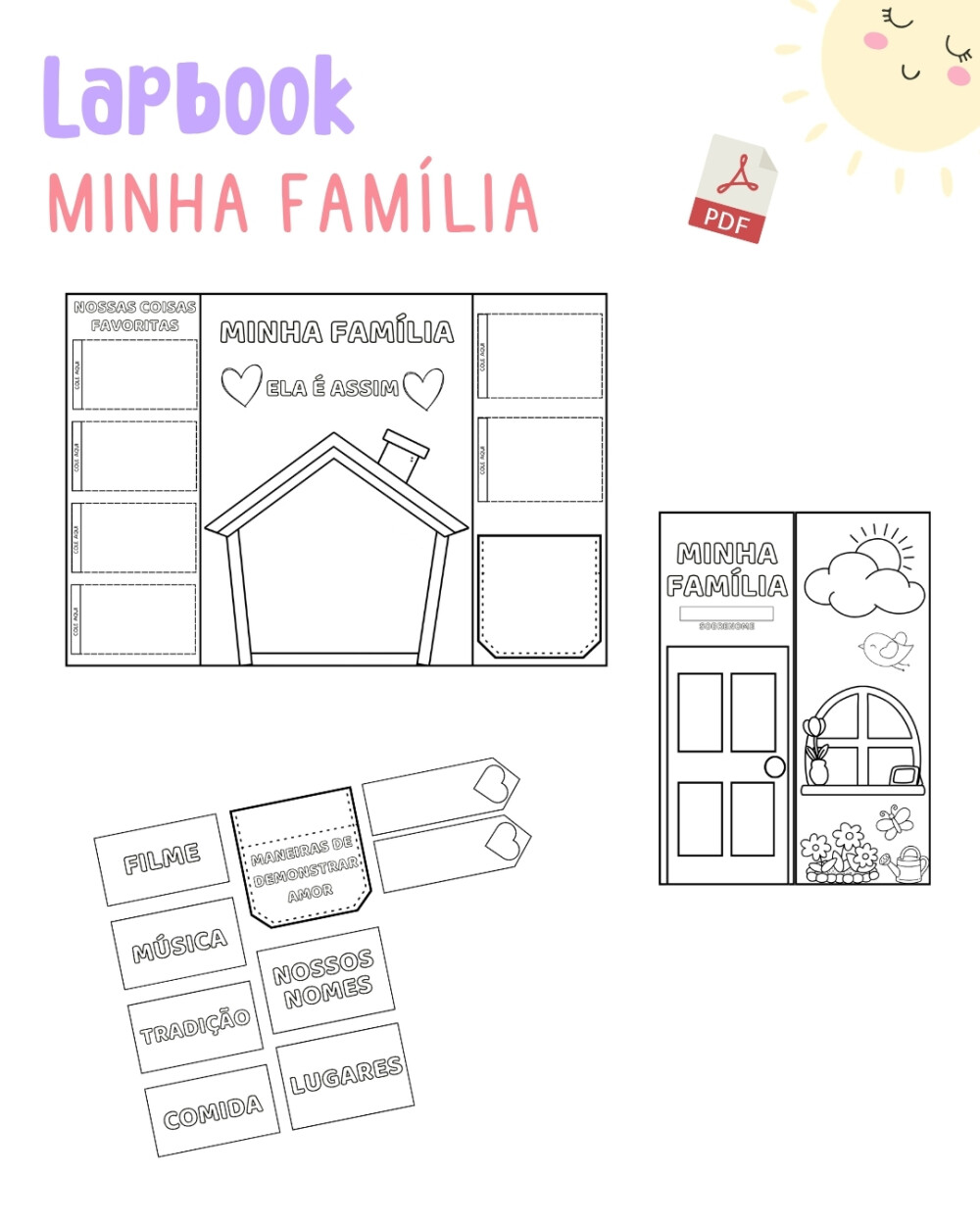 LapBook Minha Família (PDF)