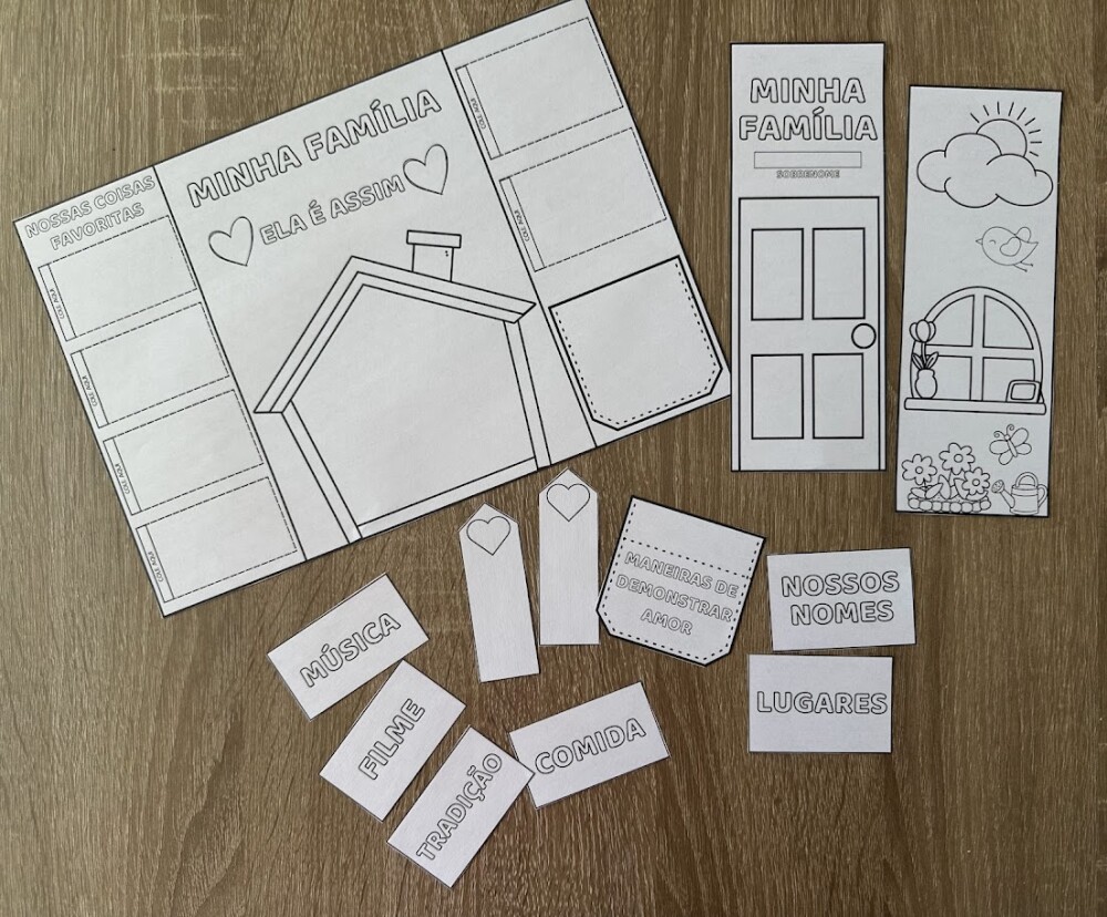 LapBook Minha Família (PDF)