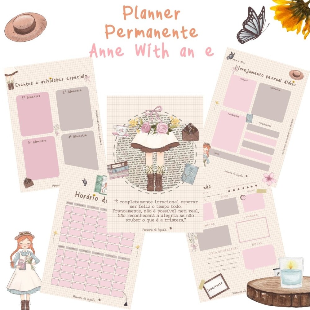 Planner Permanente Anne With an E