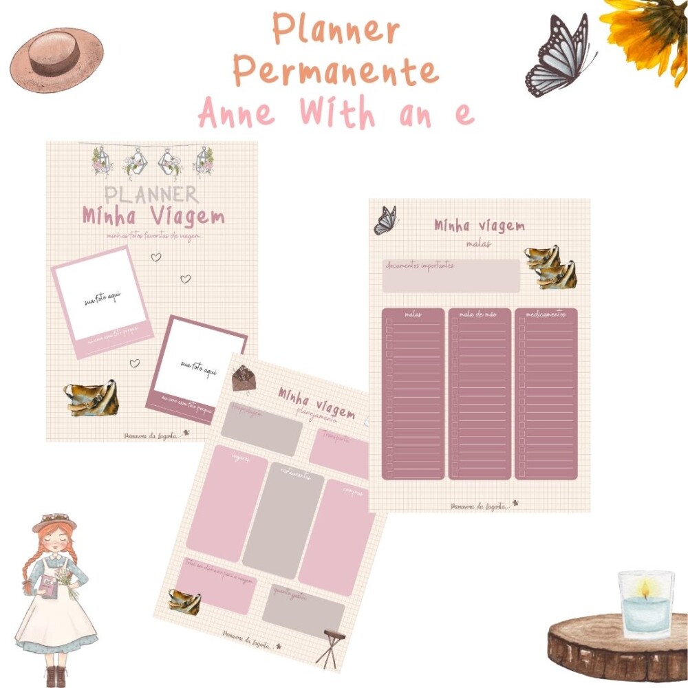 Planner Permanente Anne With an E