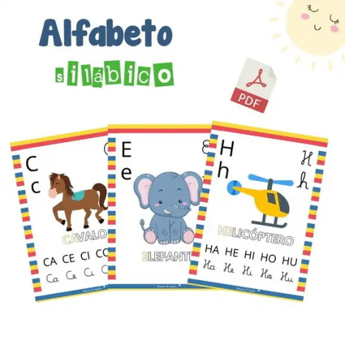 Alfabeto Silábico 1 Letra Por Página (pdf)