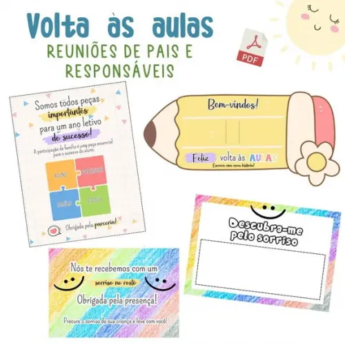 Volta às Aulas - Reunião de Pais e Responsáveis (pdf)