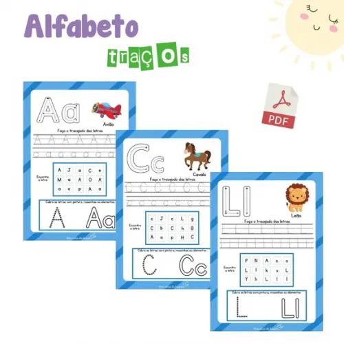 Alfabeto Traços (arquivo Pdf)