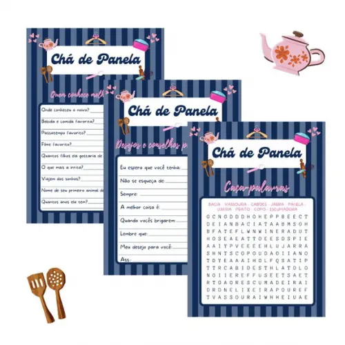 Kit Brincadeiras Chá de Panela - pdf