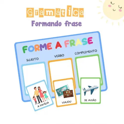 Gramática - Atividade Formando Frases (pdf)
