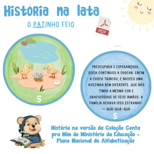 História na Lata - o Patinho Feio (pdf)