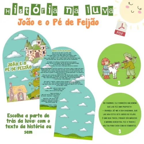 História na Luva -joão e o Pé de Feijão (pdf)