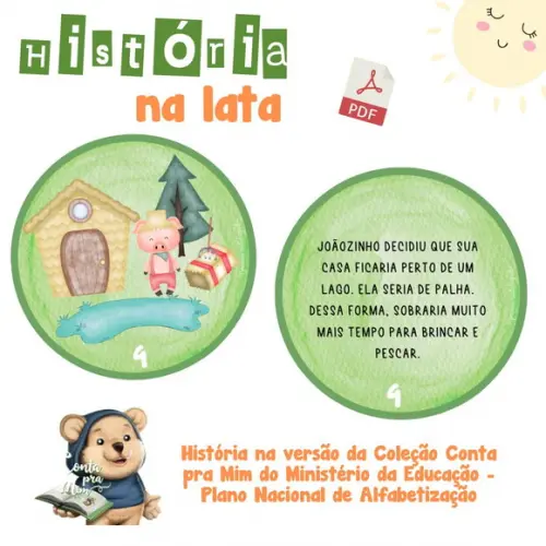 História na Lata - os Três Porquinhos (pdf)