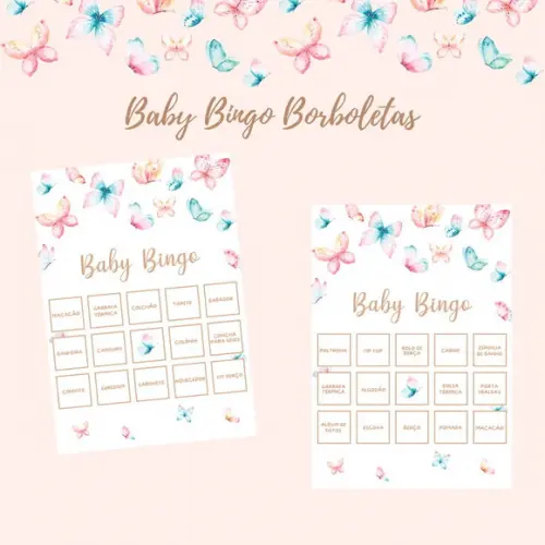 Baby Bingo Borboletas (60 Cartelas) pdf