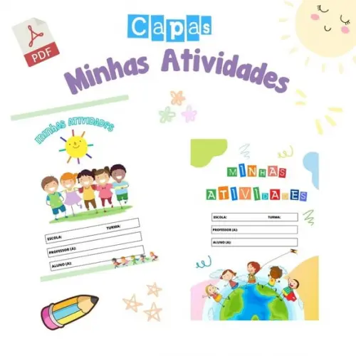 Capas "minhas Atividades" (pdf)