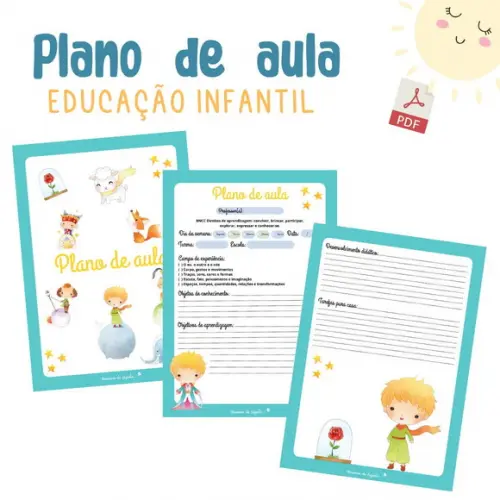 Plano de Aula Educação Infantil Bncc Pequeno Príncipe (pdf)