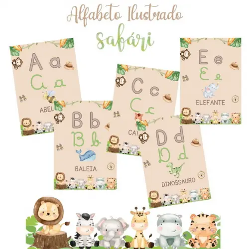 Alfabeto Ilustrado Safári (pdf)
