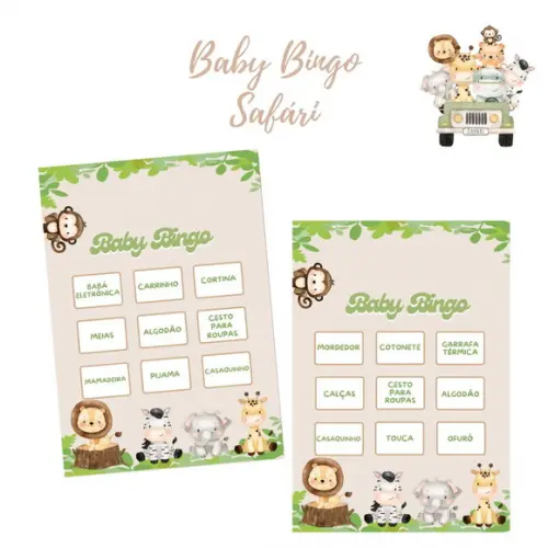 Baby Bingo Safári (30 Cartelas) pdf