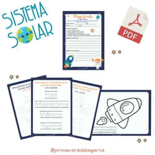 Caderno De Atividades Sistema Solar (arquivo (pdf)