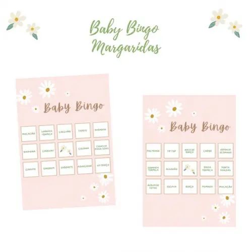 Baby Bingo Margaridas (60 Cartelas) pdf