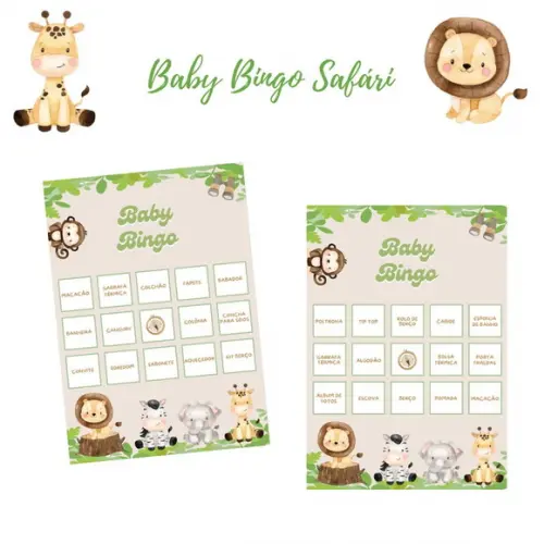 Baby Bingo Safári (60 Cartelas) pdf