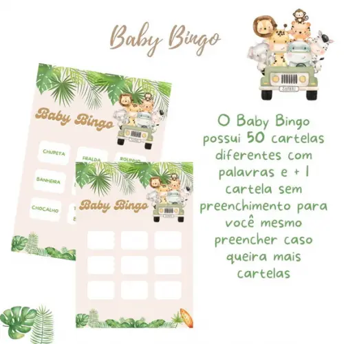 Baby Bingo Safári Bege 2 (50 Cartelas) - pdf