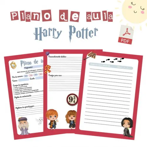 Plano de Aula Educação Infantil Harry Potter (pdf)