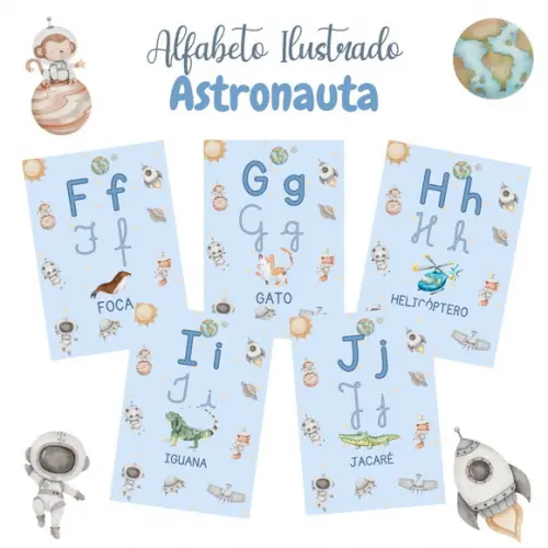Alfabeto Ilustrado Astronauta (pdf)