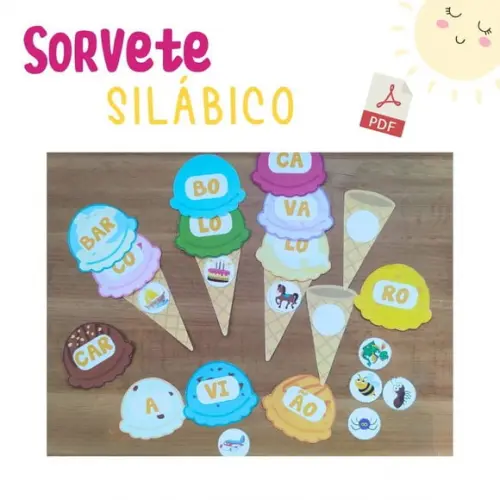 Atividade Sorvete Silábico (pdf)