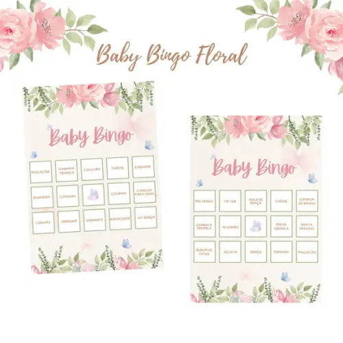 Baby Bingo Floral (60 Cartelas) pdf